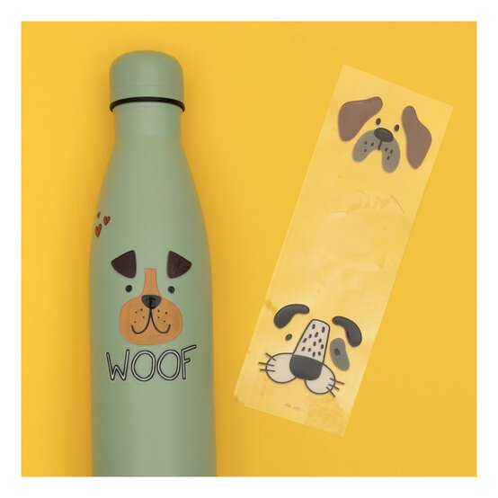 Dog Face Bottle Stickers image number 2