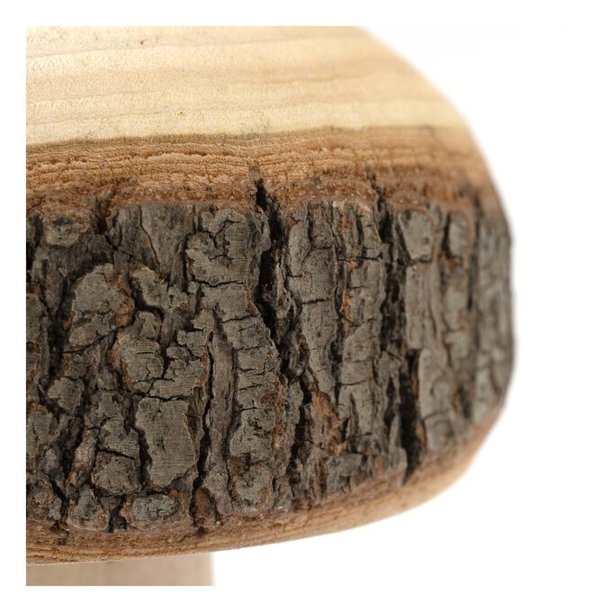 Wooden Mushroom 15cm image number 3