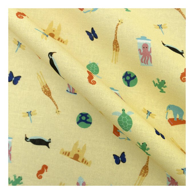 Day at the Natural History Museum Fat Quarters 4 Pack image number 3