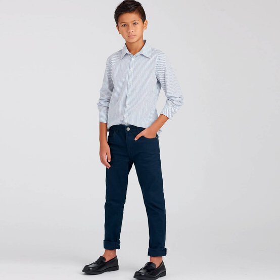 Simplicity Boys&rsquo; Shirt Sewing Pattern S9056 (8-16) image number 4