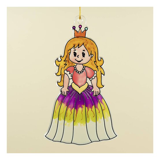 Princess Plastic Suncatcher image number 1