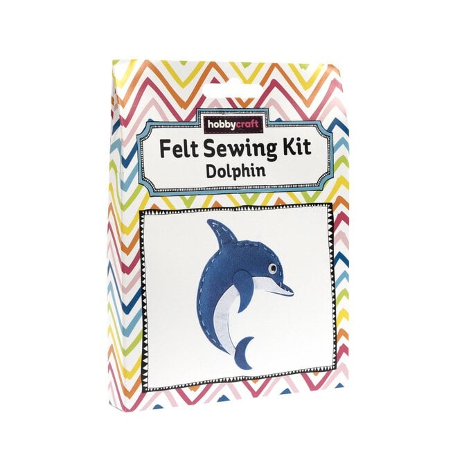 Dolphin Felt Sewing Kit image number 1