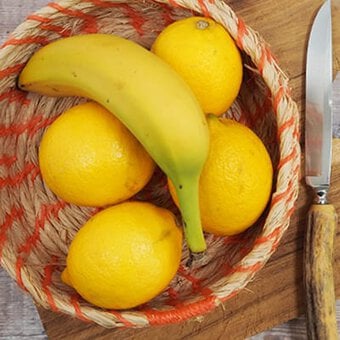 How to Make a Modern Raffia Basket