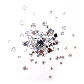 Iridescent Assorted Heart Gems 90g