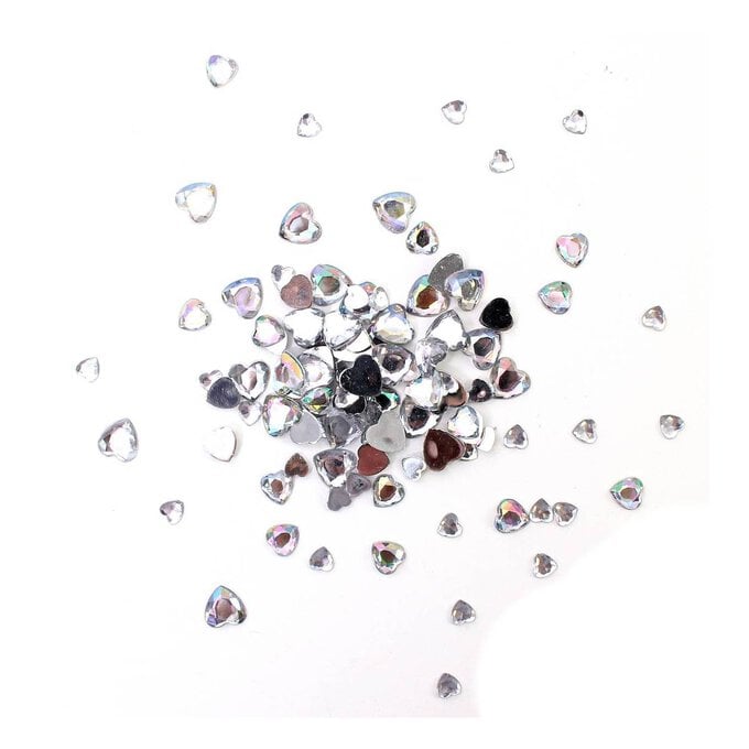 Iridescent Assorted Heart Gems 90g image number 1