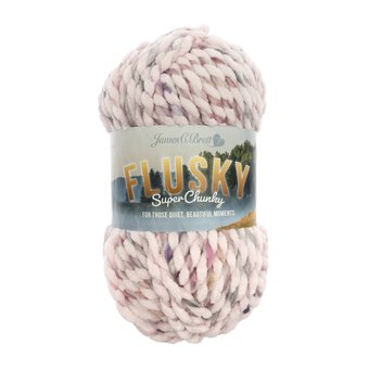 James C Brett Blushes Flusky Super Chunky 100g 