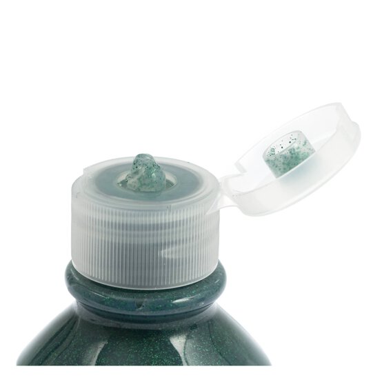 Green Glitter Paint 150ml image number 4