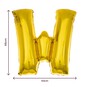 Extra Large Gold Foil Letter W Balloon image number 2