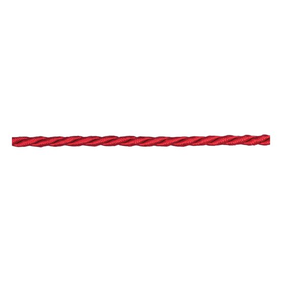 Red 3mm Cord Trim by the Metre image number 1
