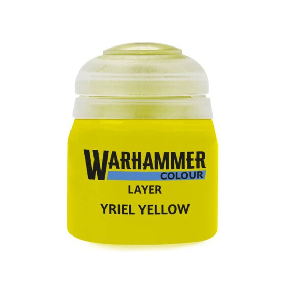 Warhammer Yriel Yellow Layer Paint 12ml image number 1