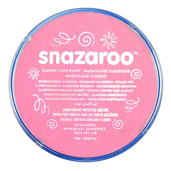 Snazaroo Pale Pink Face Paint Compact 18ml image number 1