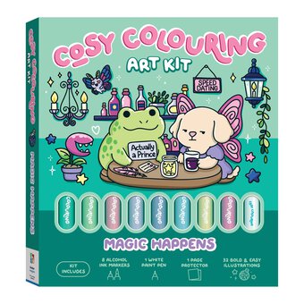 Cosy Colouring: Magic Happens Art Kit