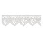 White 30mm Cotton Lace Trim by the Metre image number 2