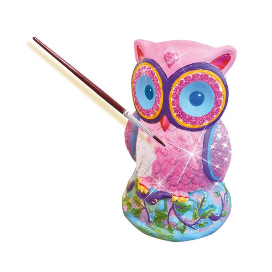 SES Creative Owl Cast and Paint Set image number 4