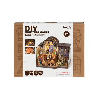 Rolife The Magic Study Miniature House Kit