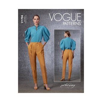 Vogue Top and Trousers Sewing Pattern V1704 (8-16)