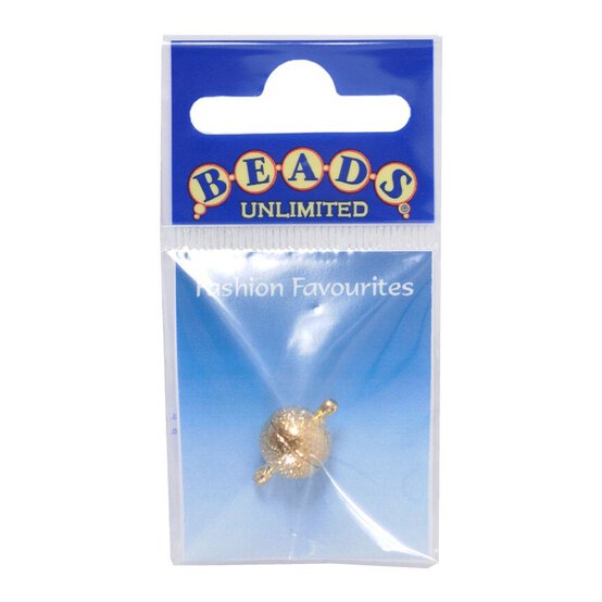 Beads Unlimited Beads Magnetic Clasp Gold Stardust image number 1