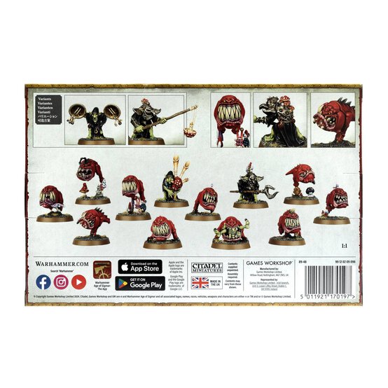 Warhammer Age of Sigmar Gloomspite Gitz Squig Herd image number 5