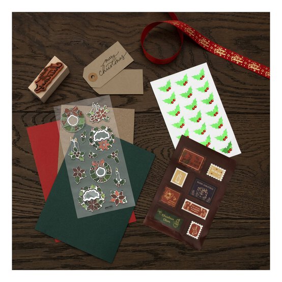 Holly Gem Stickers 21 Pack image number 3