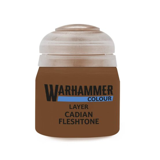 Warhammer Cadian Fleshtone Layer Paint 12ml image number 1
