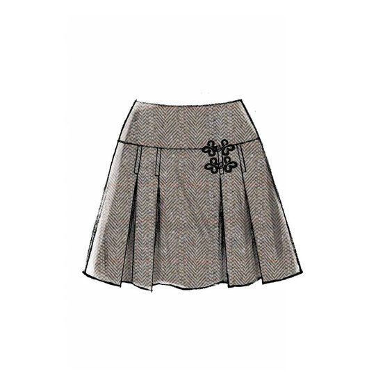 McCall’s Women’s Skirts Sewing Pattern M7022 (14-22) image number 3