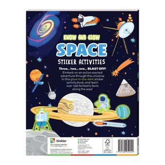 Know and Glow Space Sticker Activities