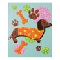 Foam Mosaic Art Sausage Dog image number 1