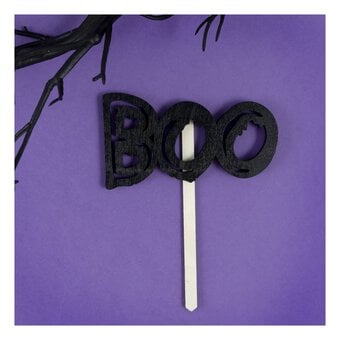 Wooden Boo Pick 12.5cm  image number 2