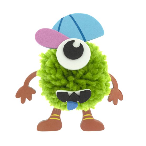 Green Monster Pom Pom Kit image number 2