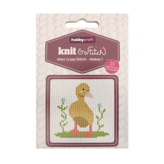 Mini Duckling Cross Stitch Kit image number 4