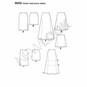 New Look Women's Skirt Sewing Pattern 6035 image number 3