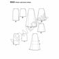 New Look Women's Skirt Sewing Pattern 6035 image number 3