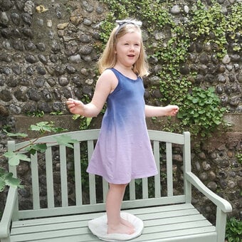 How to Make an Ombre Dyed Children's Dress