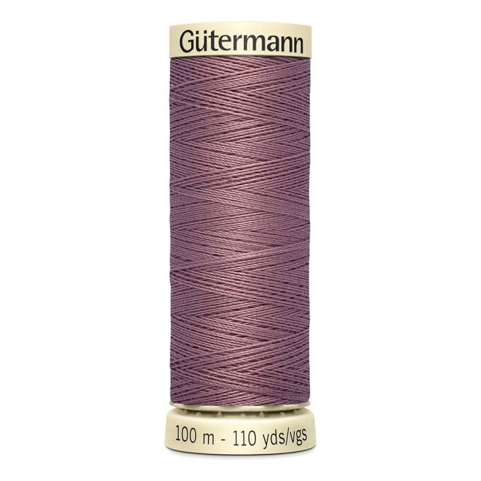 Gutermann Brown Sew All Thread 100m (52) image number 1