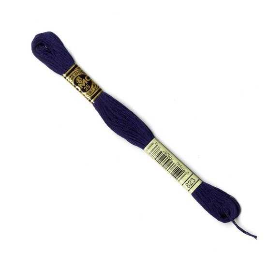 DMC Blue Mouline Special 25 Cotton Thread 8m (823)