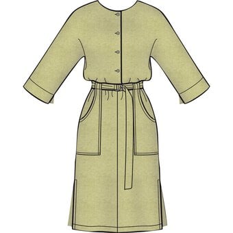 Simplicity Jumpsuit and Dress Sewing Pattern S8907 (14-22) image number 5