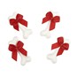 Clay Dog Bone Embellishments 4 Pack  image number 1