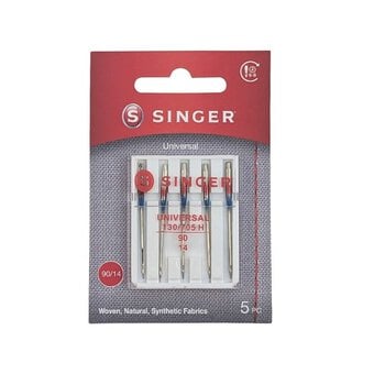 Singer Universal Machine Needles Size 90 5 Pack