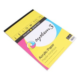 Daler-Rowney System3 A4 Acrylic Paper Pad