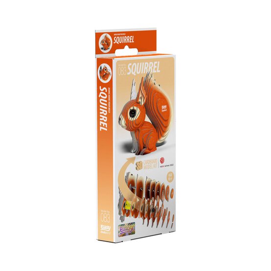 Eugy 3D Squirrel Model image number 3