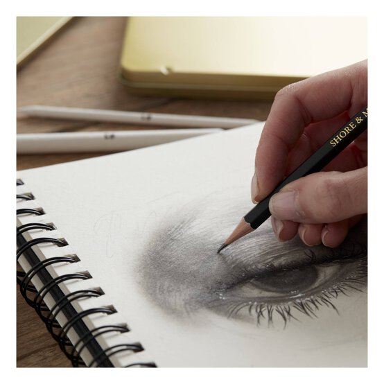 Shore & Marsh Portrait Hardback Sketchbook A3 50 Sheets image number 3