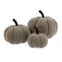 Grey Cord Pumpkin 3 Pack Bundle image number 1
