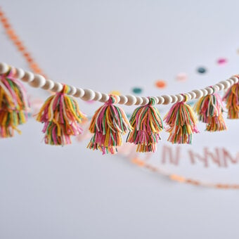 How to Make a Tiered Tassel Garland