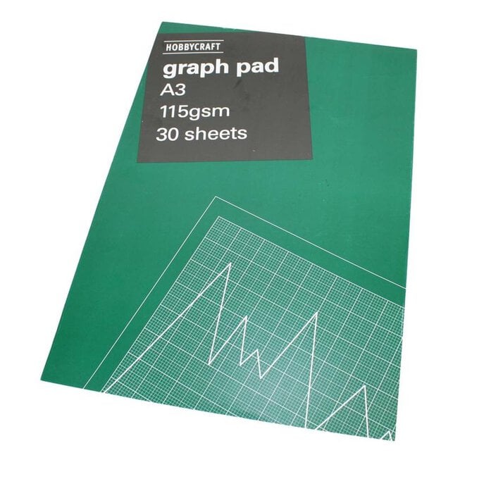 Graph Paper Pad A3 30 Sheets image number 1