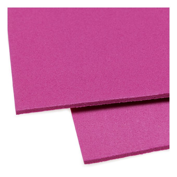 Pink Foam Sheet 45cm x 30cm Hobbycraft