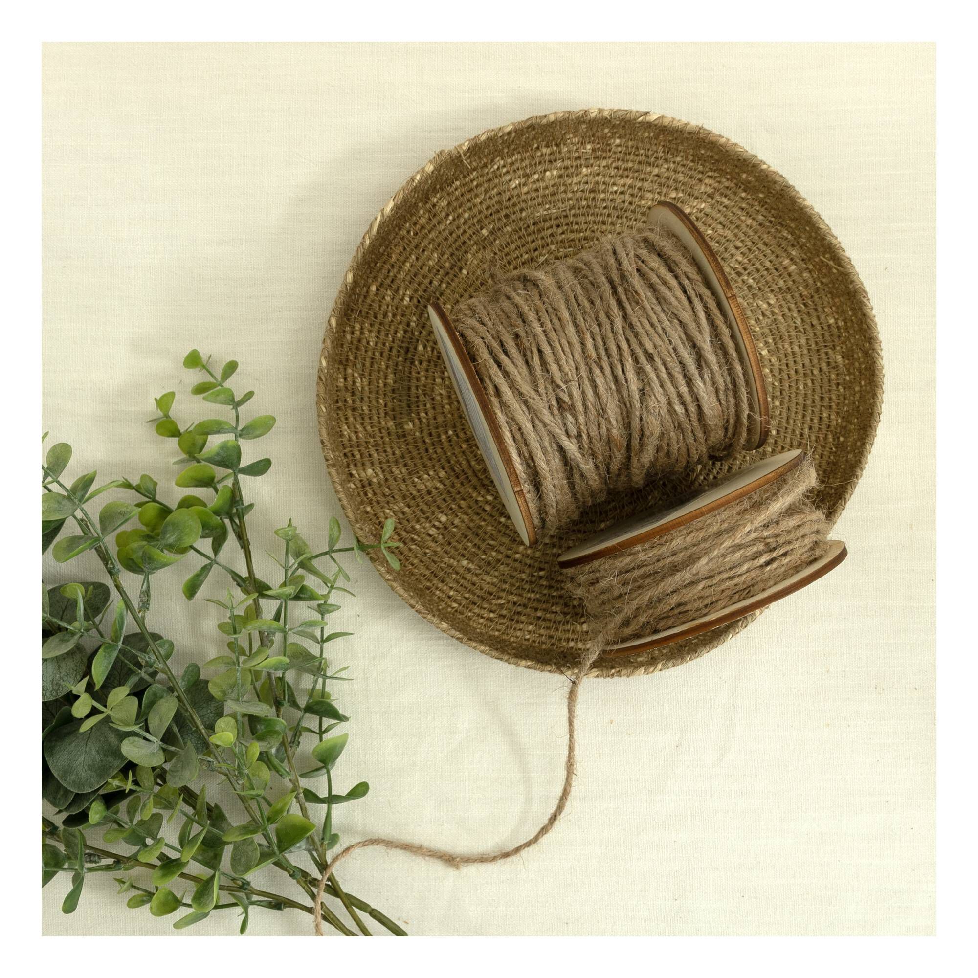Natural Rope on Spool 15m | Hobbycraft