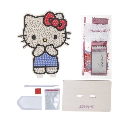 Crystal Art Buddies Hello Kitty Kit image number 3
