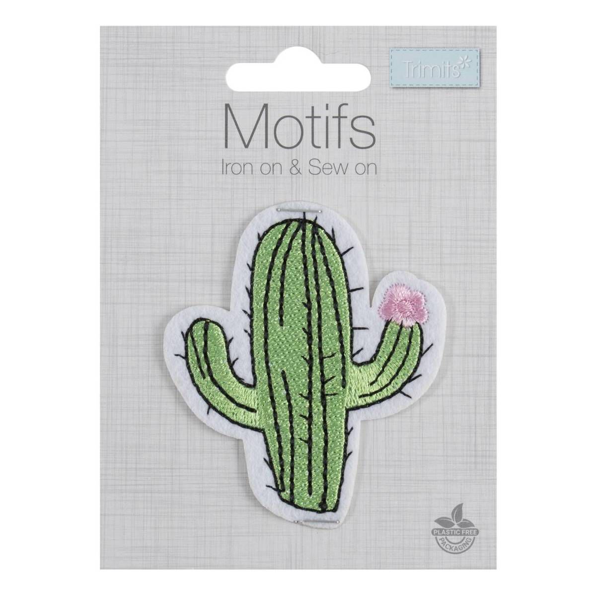 Trimits Cactus IronOn Patch Hobbycraft