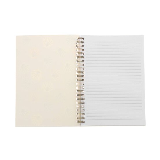 Shells Soft Cover Spiral Notebook A5  image number 3