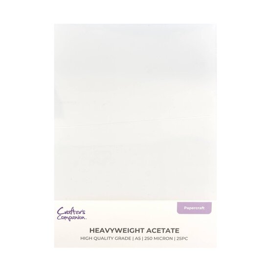Crafter&rsquo;s Companion Heavyweight Acetate A5 25 Pack image number 3
